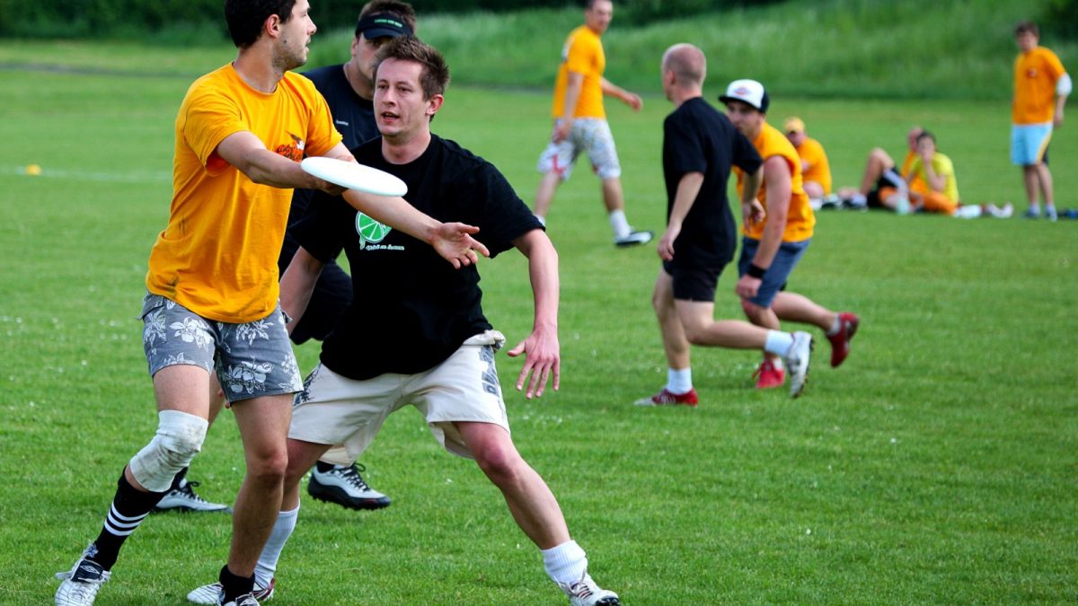 giocatori di ultimate frisbee