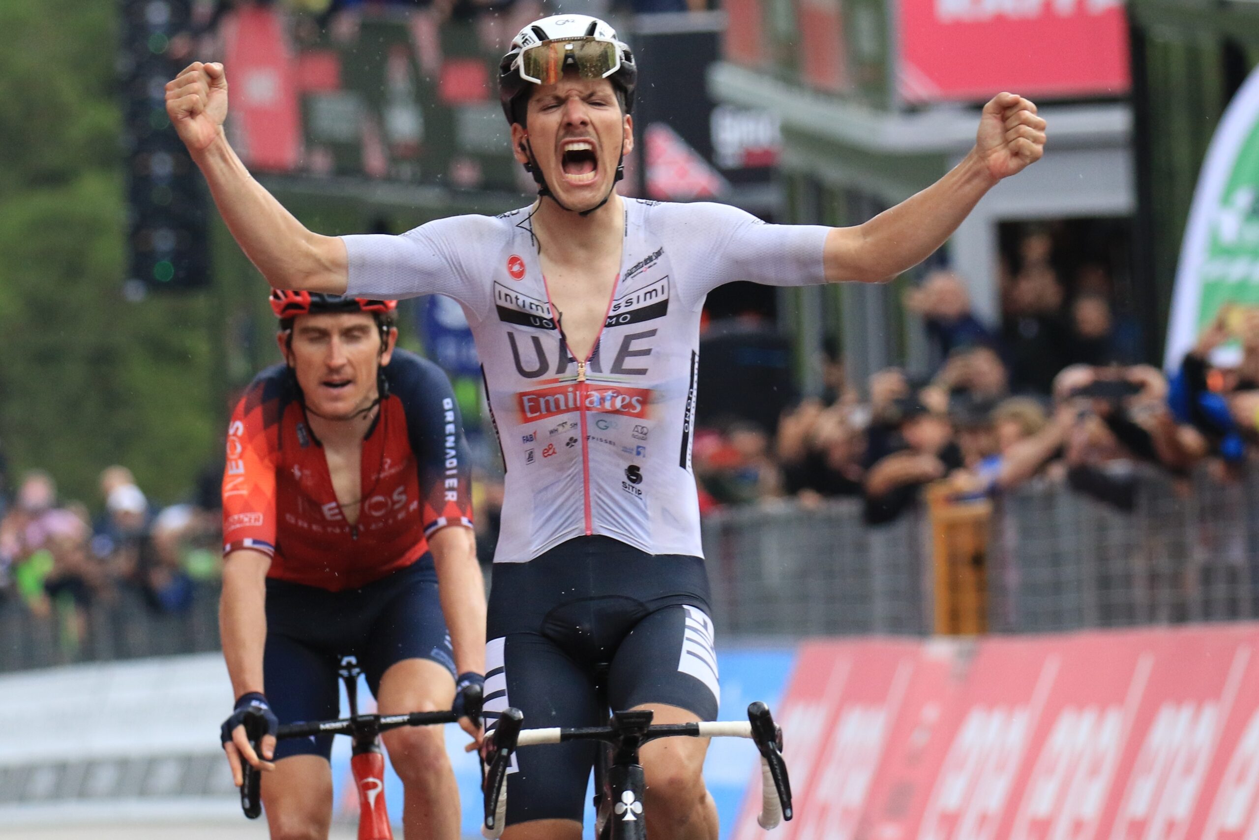 Joao Almeida e Geraint Thomas - Monte Bondone